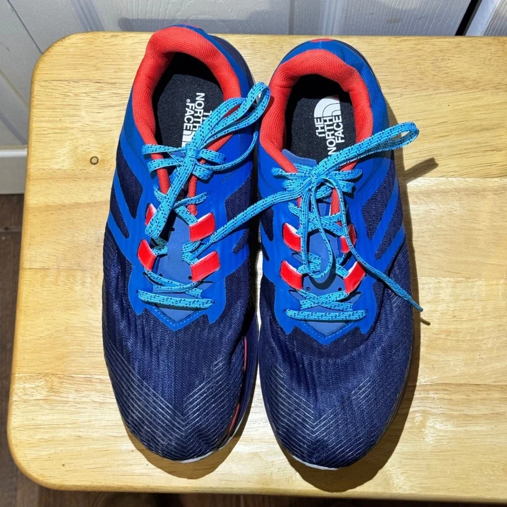 The North Face VECTIV Enduris II Mens 12.5 Blue Trail Running Shoes NF0A4OAW
